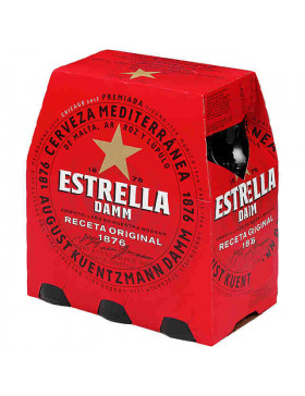 Estrella Damm - Pack 6 Un x...